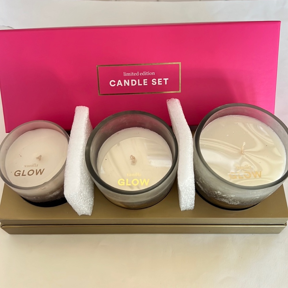 Brand new Vanilla Glow candles from Ulta Beauty